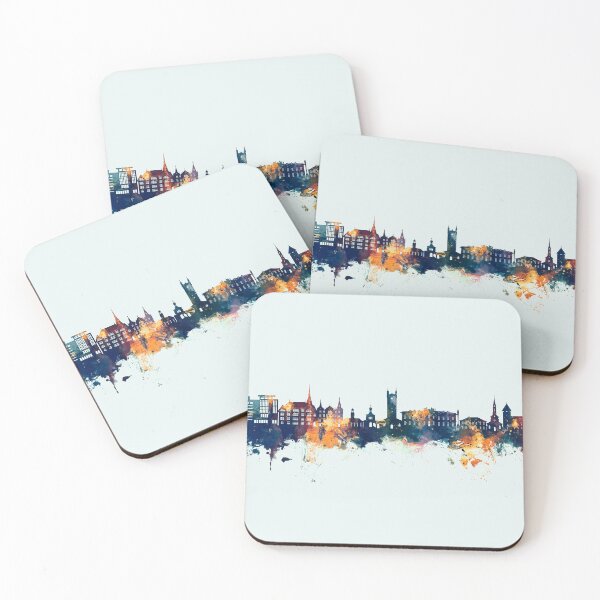 Item preview, Vevey Switzerland Skyline designed and sold by ArtPrints.