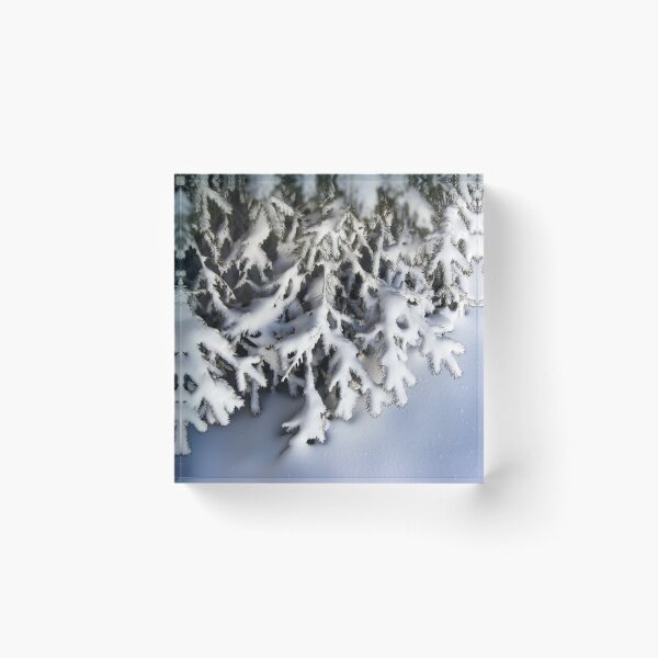 Item preview, Snowy Boughs designed and sold by Blue Wattle Photography.