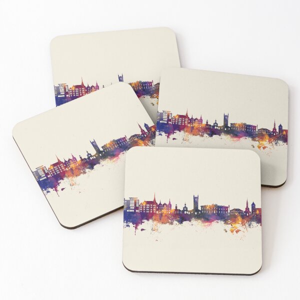 Item preview, Vevey Switzerland Skyline designed and sold by ArtPrints.