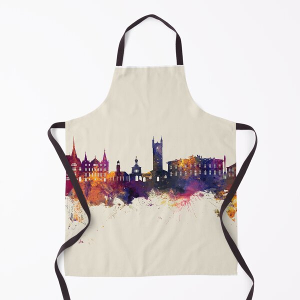 Item preview, Vevey Switzerland Skyline designed and sold by ArtPrints.