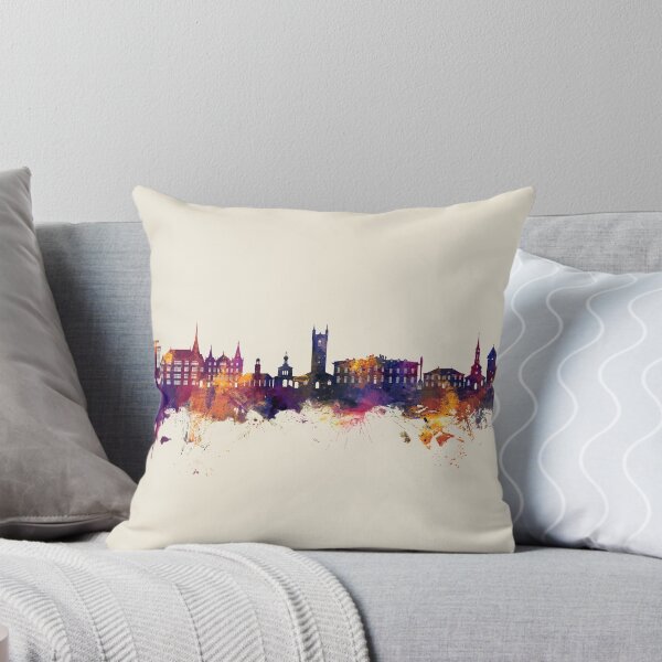 Item preview, Vevey Switzerland Skyline designed and sold by ArtPrints.