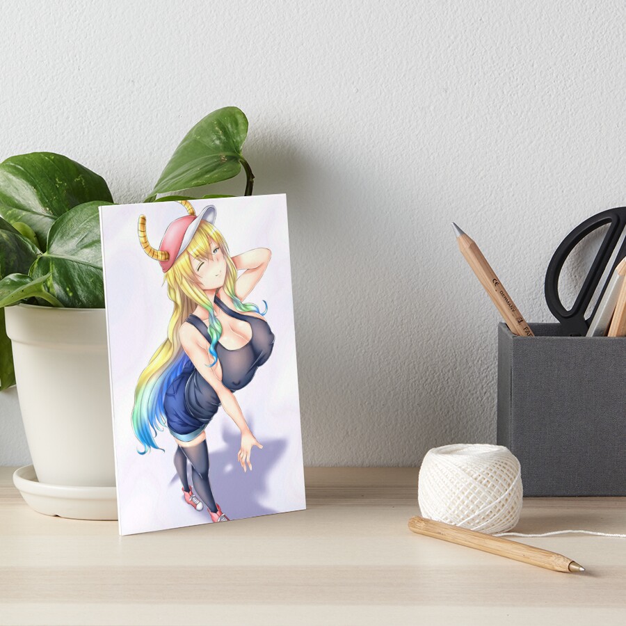 Lucoa Miss Kobayashi Dragon Maid Drawing For Otaku