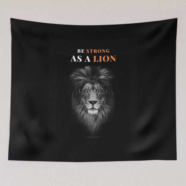 Item preview, Be Strong As A Lion. designed and sold by LaziniArts.