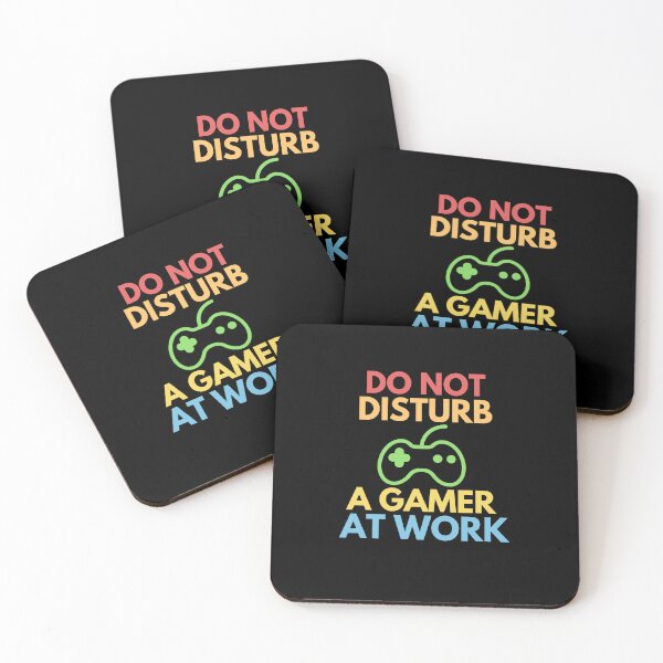 Item preview, Do not disturb a gamer at work designed and sold by mksjr.