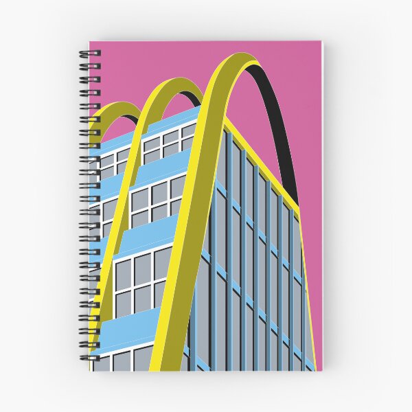 Item preview, Toast Rack, Manchester, UK Print, Cityscape, Poster, Artwork, Architecture Print, Wall Art, Home Decor, Wall Print, Brutalist Print designed and sold by sketchingarchi.