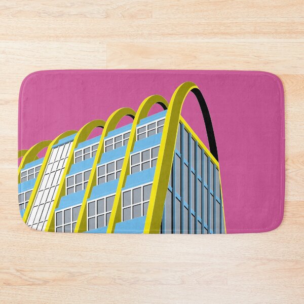 Item preview, Toast Rack, Manchester, UK Print, Cityscape, Poster, Artwork, Architecture Print, Wall Art, Home Decor, Wall Print, Brutalist Print designed and sold by sketchingarchi.