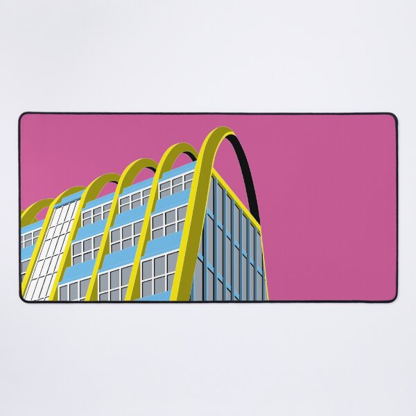 Item preview, Toast Rack, Manchester, UK Print, Cityscape, Poster, Artwork, Architecture Print, Wall Art, Home Decor, Wall Print, Brutalist Print designed and sold by sketchingarchi.