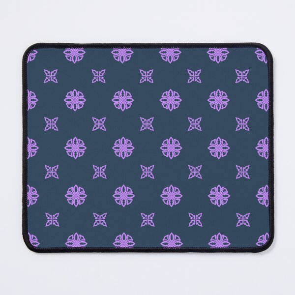 Item preview, purple flower motif block print designed and sold by Pattern Pie.