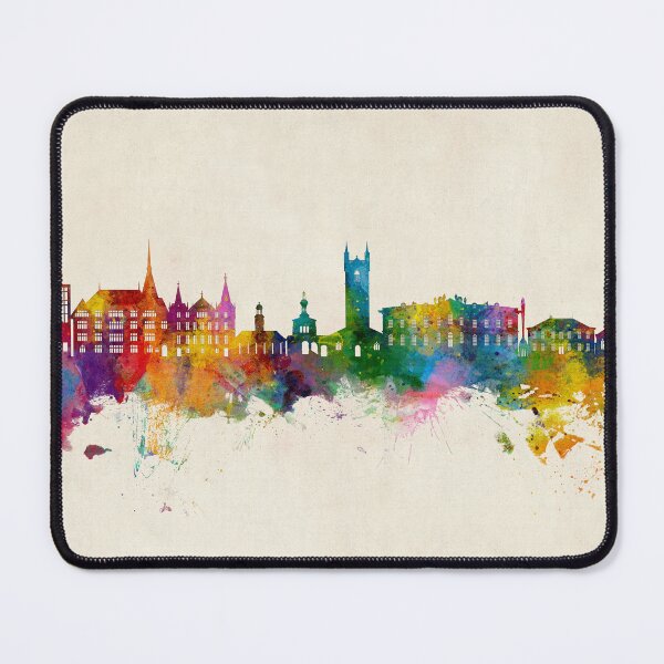 Item preview, Vevey Switzerland Skyline designed and sold by ArtPrints.