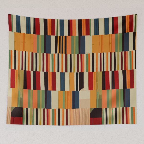Item preview, Etchnic Scandinavian Pattern - Vertical Stripes designed and sold by MyArt23.