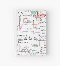 Mathematics Formulas Numbers Hardcover Journal