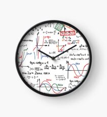 Mathematik Formeln Zahlen Uhr