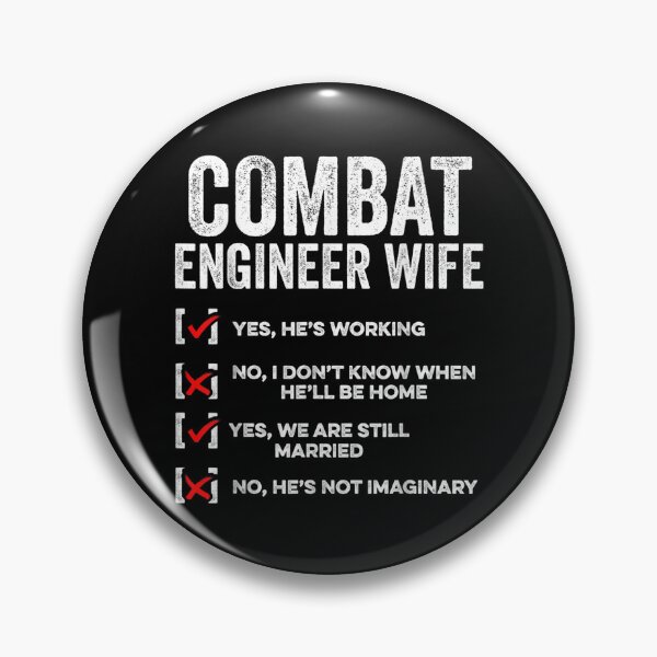 Item preview, Combat Engineer Wife USA Military Sapper designed and sold by Milanewman.