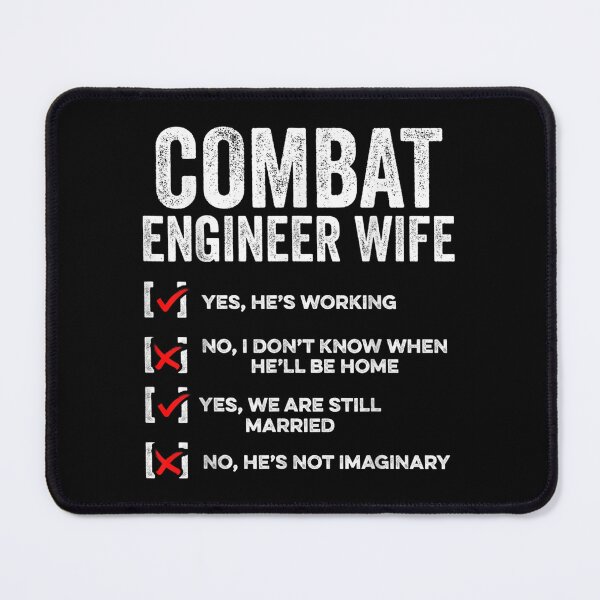 Item preview, Combat Engineer Wife USA Military Sapper designed and sold by Milanewman.