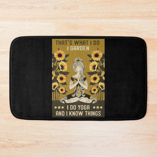 Item preview, Yoga - I Do Yoga And I Know Things   designed and sold by ADAMANDREWSAU.