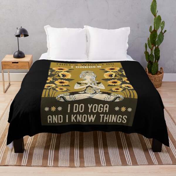 Item preview, Yoga - I Do Yoga And I Know Things   designed and sold by ADAMANDREWSAU.