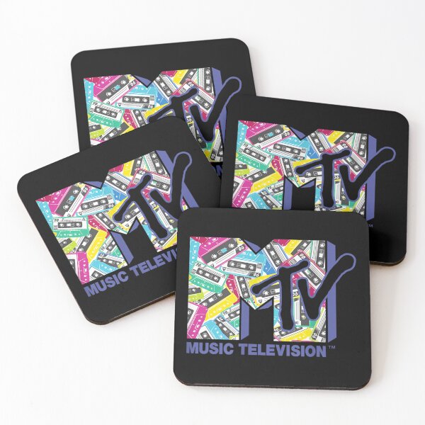 Artikelvorschau, MTV-Logo mit Retro-Bändern der 80er Jahre entworfen und verkauft von MatildaChapman.