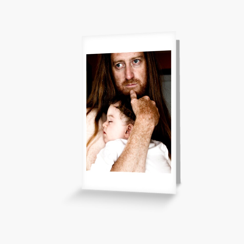 Father & Son Greeting Card