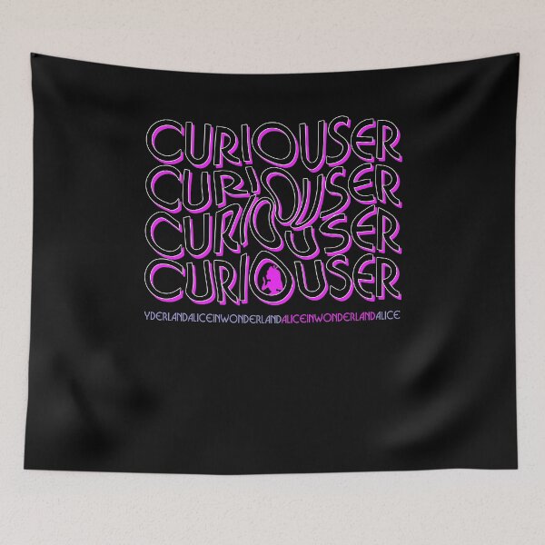 Item preview, Alice In Wonderland Curiouser Swilr designed and sold by gennalyne.