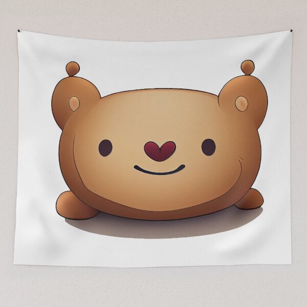 Item preview, teddy bear emoji emoticon  - Created by Artificial Intelligence designed and sold by Created-by-AI.