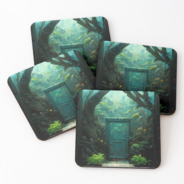 Item preview, Door to Atlantis designed and sold by AIArtWorkshop.