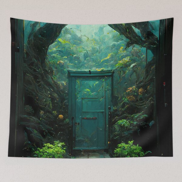 Item preview, Door to Atlantis designed and sold by AIArtWorkshop.