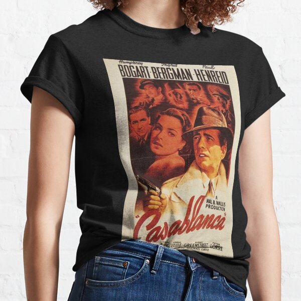 Casablanca Movie T-Shirts for Sale | Redbubble