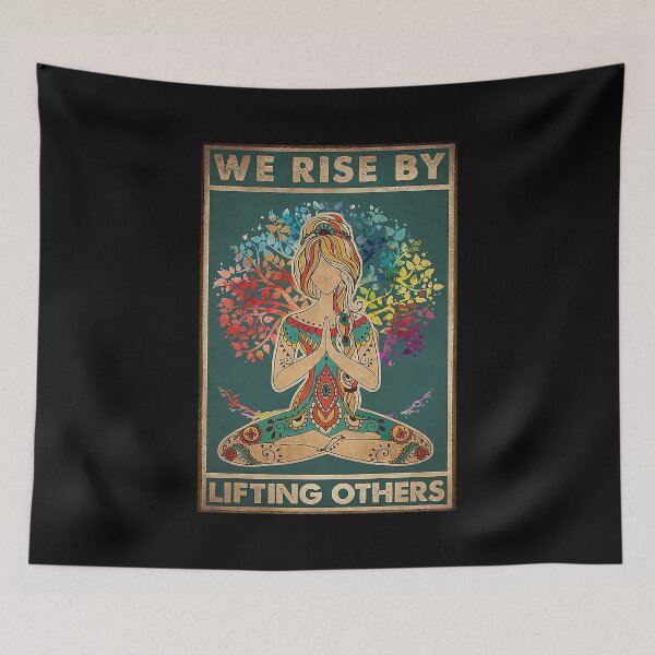 Item preview, Yoga - We rise by lifting others  designed and sold by ALISONABBOTTAU.