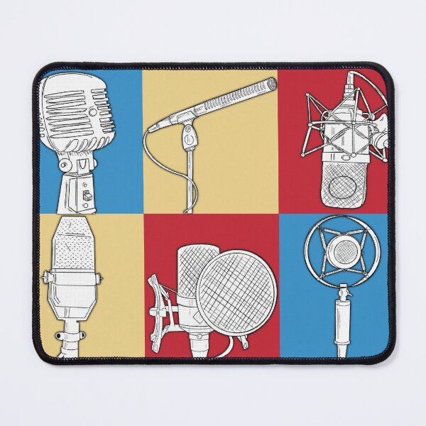 Item preview, Microphone Pop Art designed and sold by ChelseaSketch.