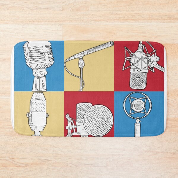 Item preview, Microphone Pop Art designed and sold by ChelseaSketch.
