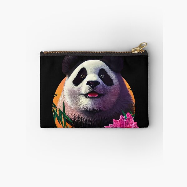 Item preview, Panda And Flowers designed and sold by nuel-art.