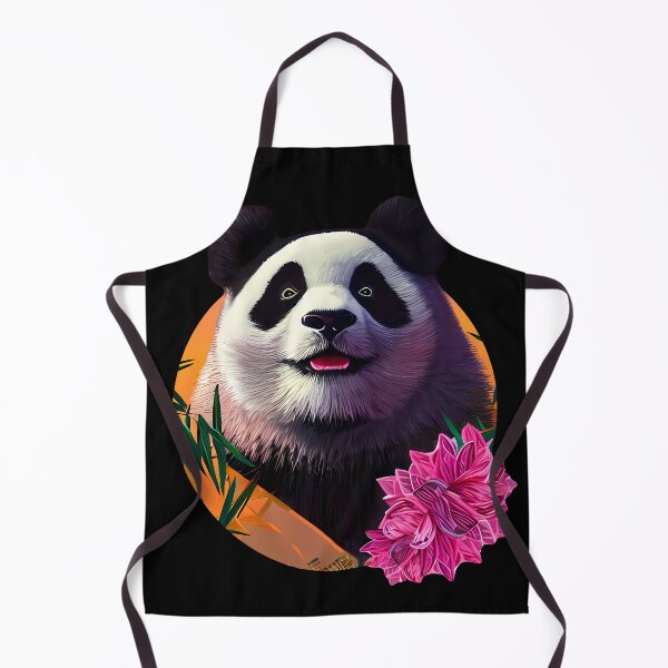 Item preview, Panda And Flowers designed and sold by nuel-art.