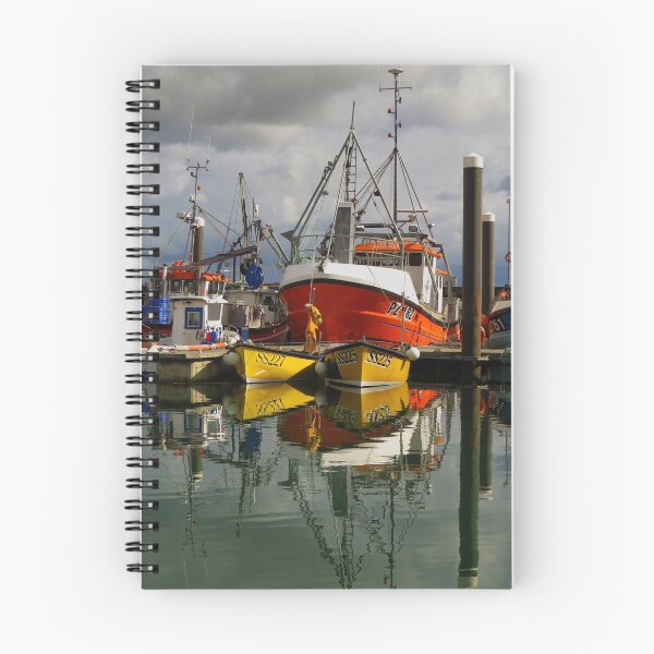 Item preview, Calm waters, Newlyn harbour designed and sold by Susan Purveur.