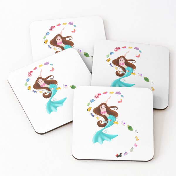 Item preview, Mermaid with seaslug designed and sold by NUDIDUDITHAI.