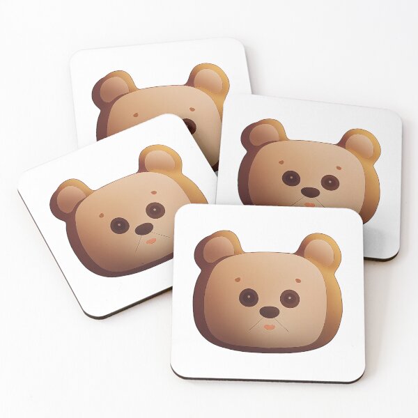 Item preview, Teddy bear emoji emoticon  - Created by Artificial Intelligence designed and sold by Created-by-AI.