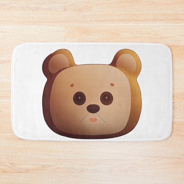 Item preview, Teddy bear emoji emoticon  - Created by Artificial Intelligence designed and sold by Created-by-AI.