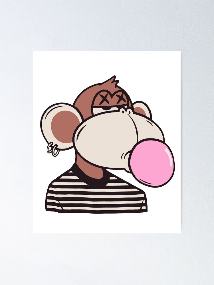 Bobby Jack Bubblegum Buddies Monkey Bobby Jack Bubblegum Buddies Monkey
