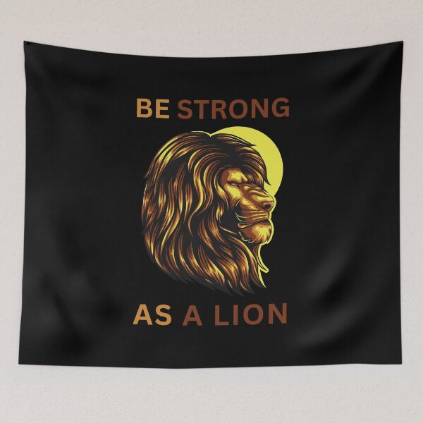 Item preview, Be Strong As A Lion. designed and sold by LaziniArts.