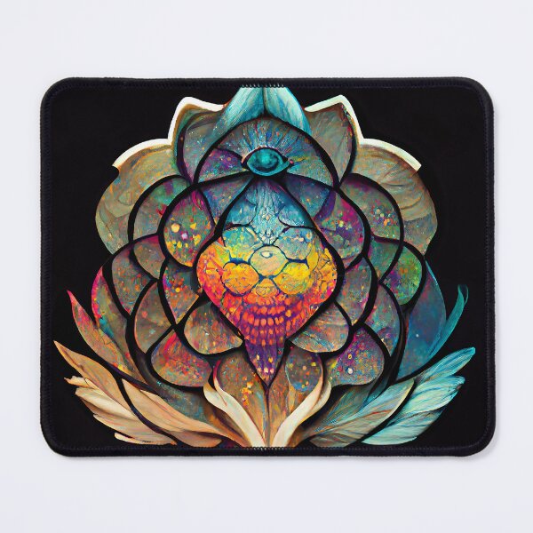 Item preview, Psychedelic Dream Catcher (Abstract) designed and sold by Teddyz-Artworks.