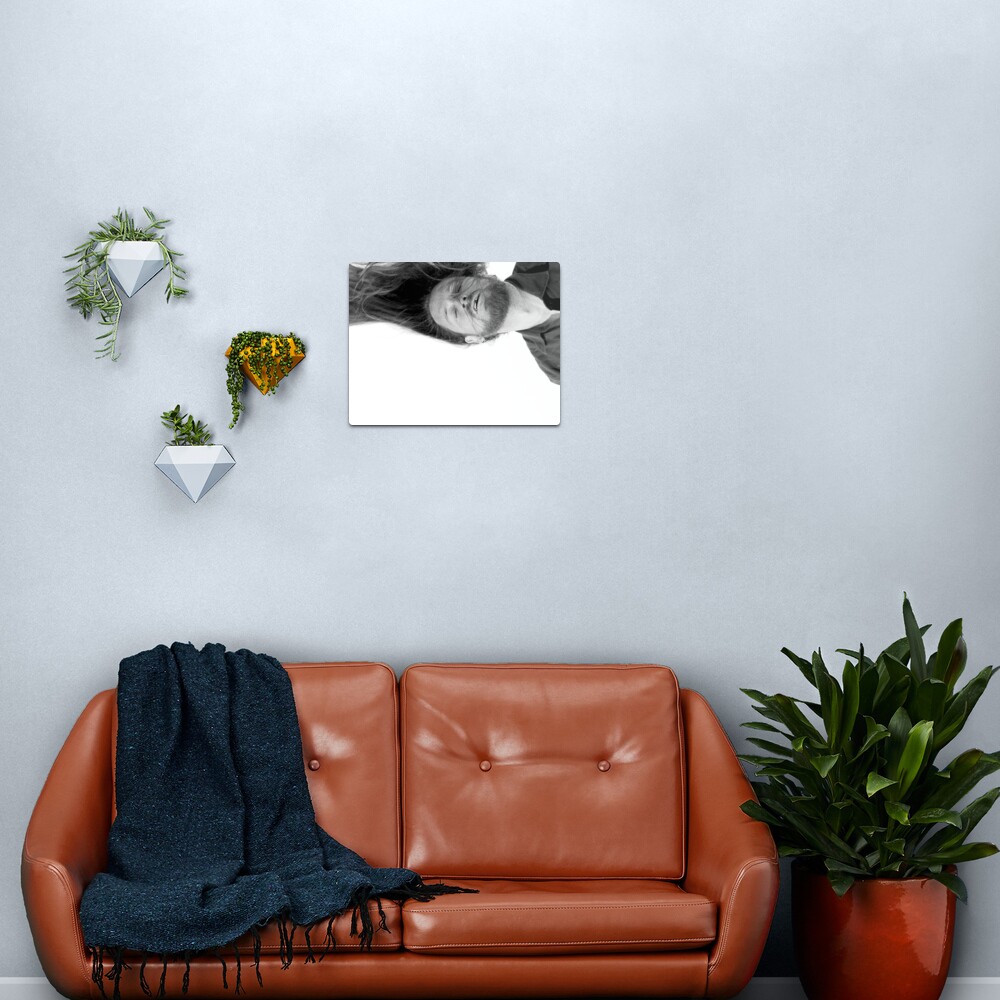 Self Portrait Dreaming of another life which may be a nightmare. Metal Print