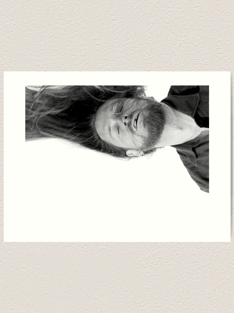 Alternate view of Self Portrait Dreaming of another life which may be a nightmare. Art Print
