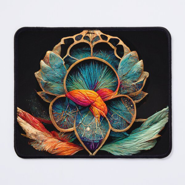 Item preview, Psychedelic Dream Catcher (Abstract) designed and sold by Teddyz-Artworks.