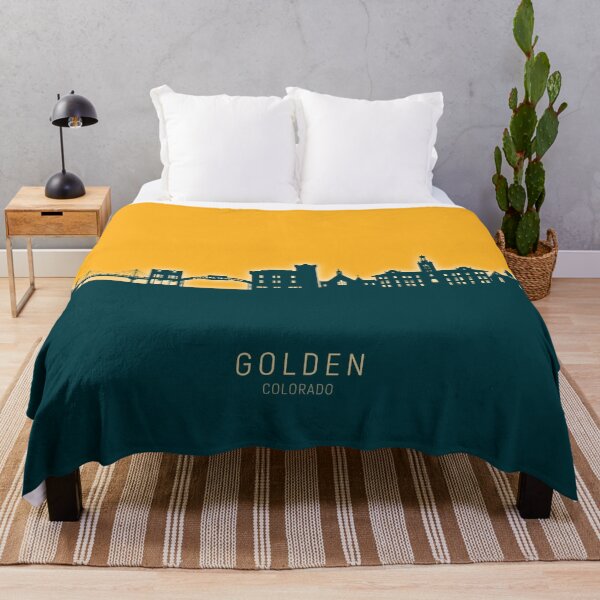 Item preview, Golden Colorado Skyline designed and sold by ArtPrints.