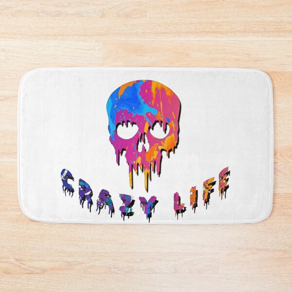 Item preview, crazy life skull colors designed and sold by princevb2011.