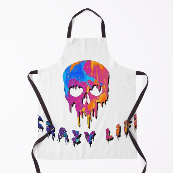 Item preview, crazy life skull colors designed and sold by princevb2011.