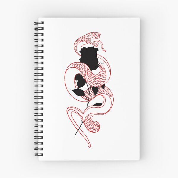 Item preview, Snake withe a Rose | digital design designed and sold by sweet-chaos101.
