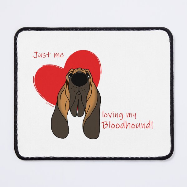 Item preview, Just me loving my bloodhound designed and sold by LivHana.