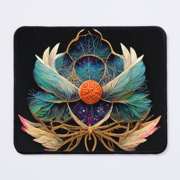 Item preview, Psychedelic Dream Catcher (Abstract) designed and sold by Teddyz-Artworks.