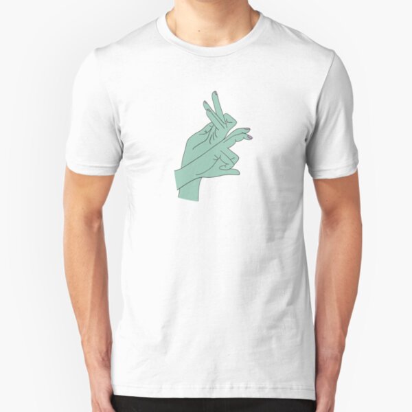 Bunny Shadow puppet Slim Fit T-Shirt