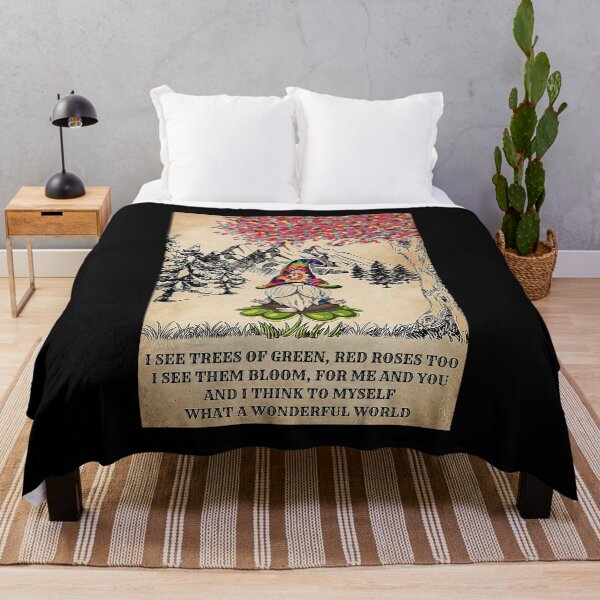 Item preview, Yoga - I Think To Myself What A Wonderful World   designed and sold by ADAMANDREWSAU.